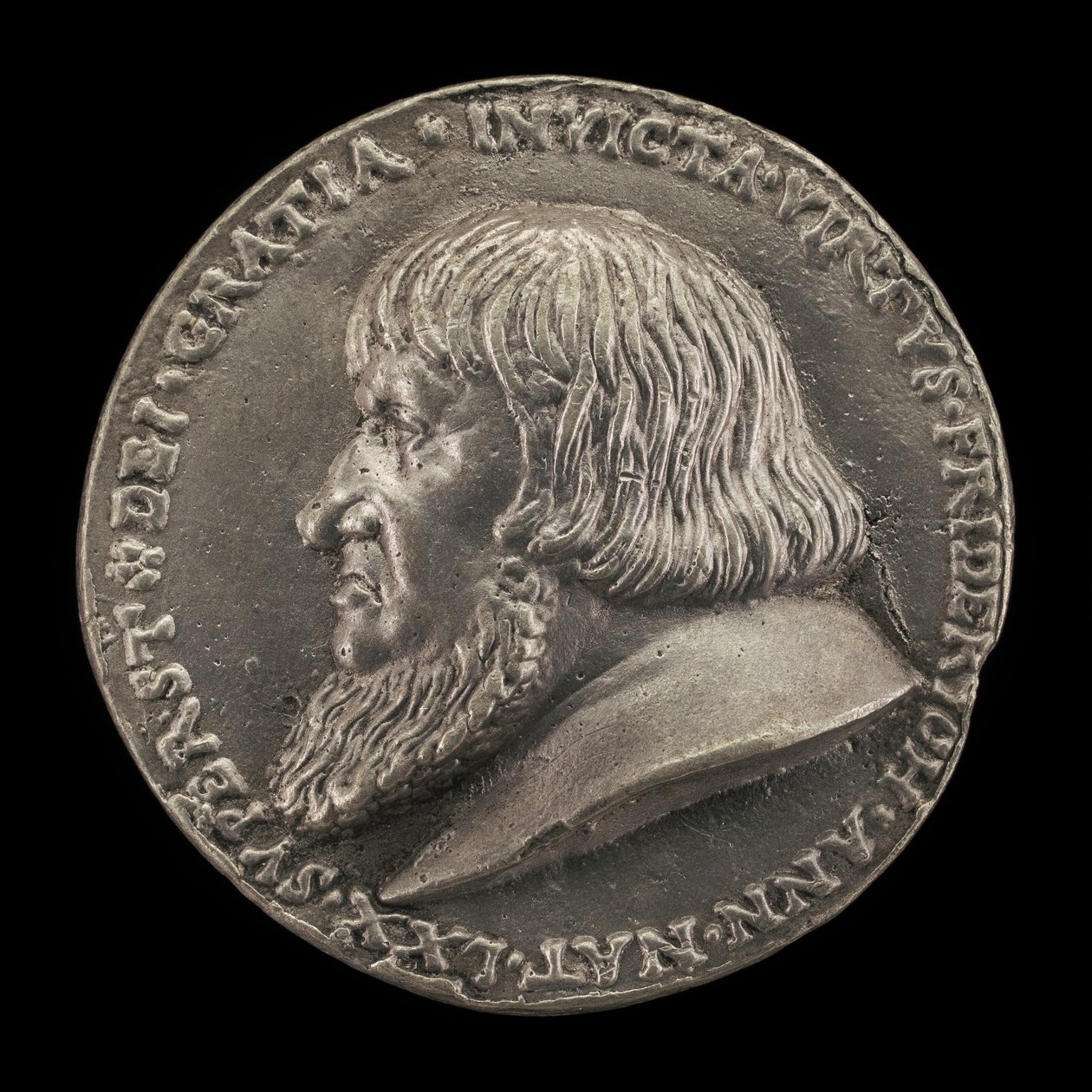 Friedrich the Elder, 1460-1536, Margrave of Brandenburg-Ansbach 1486 [obverso], 1528. de Matthes Gebel