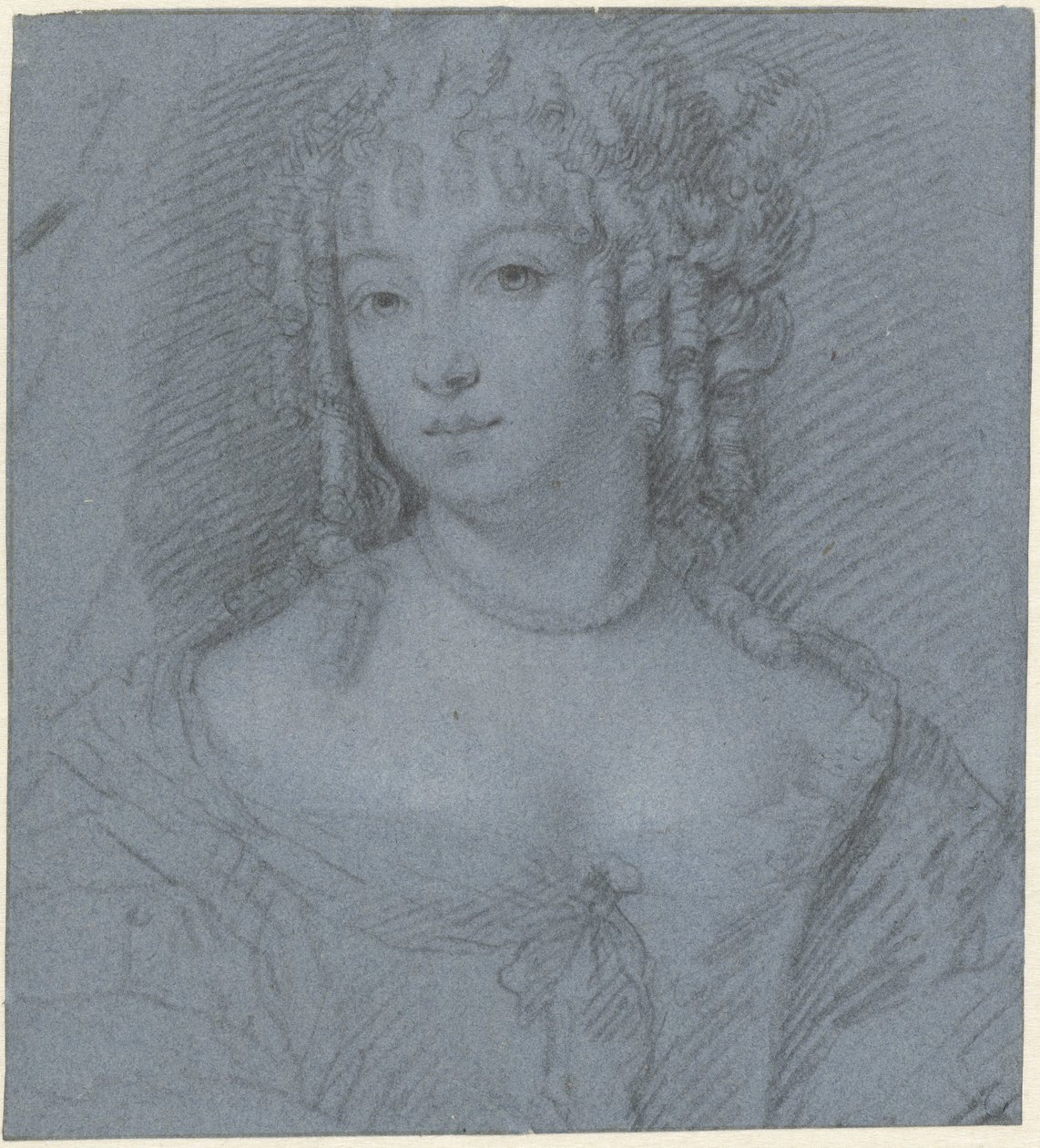 Retrato de uma jovem mulher de Mattheus Verheyden