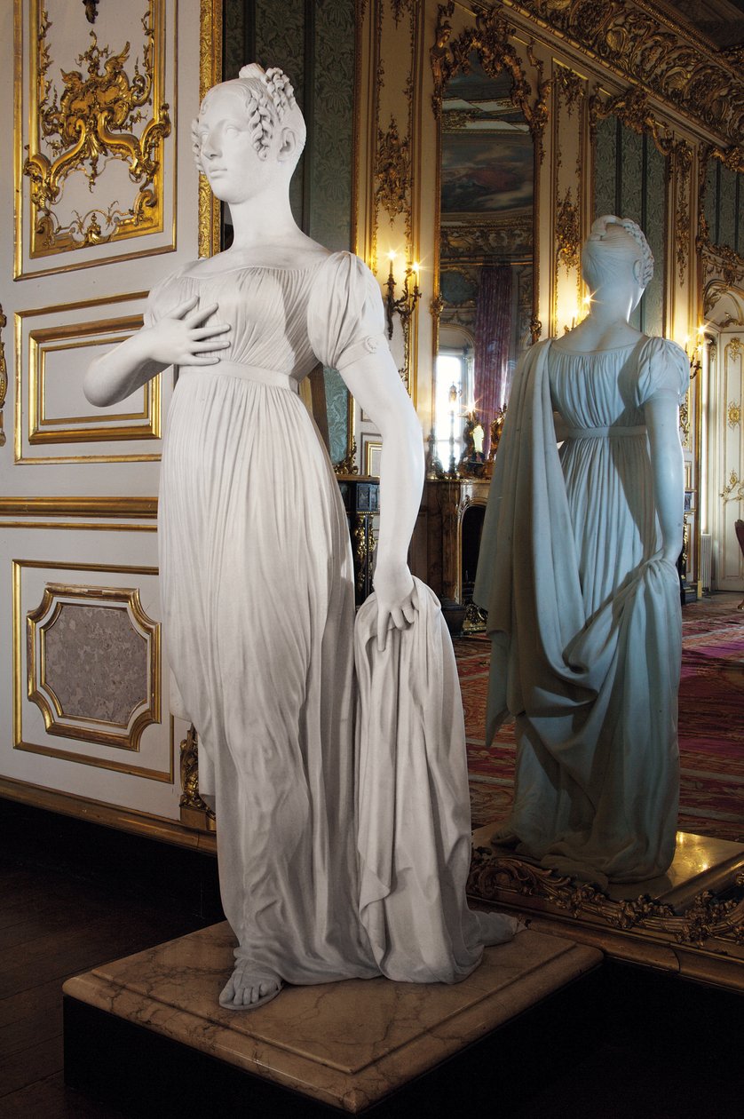 Elizabeth Manners, Duquesa de Rutland, 1826 (mármore) de Matthew Cotes Wyatt