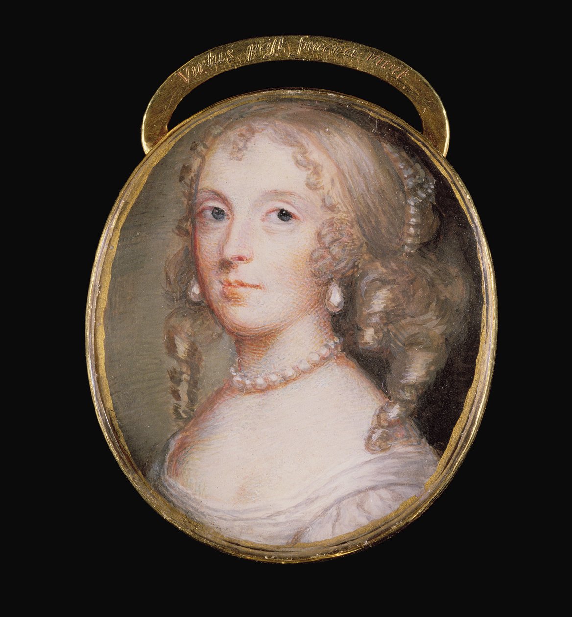 Susannah, Lady Dormer, c.1662 (wc em velino) de Matthew Snelling
