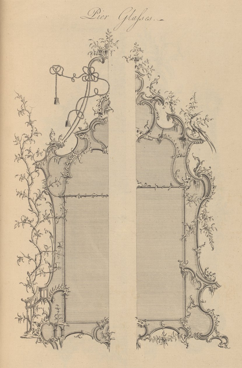 Um Sistema Geral de Móveis Úteis e Ornamentais..., 1759-1763. de Matthew Darly