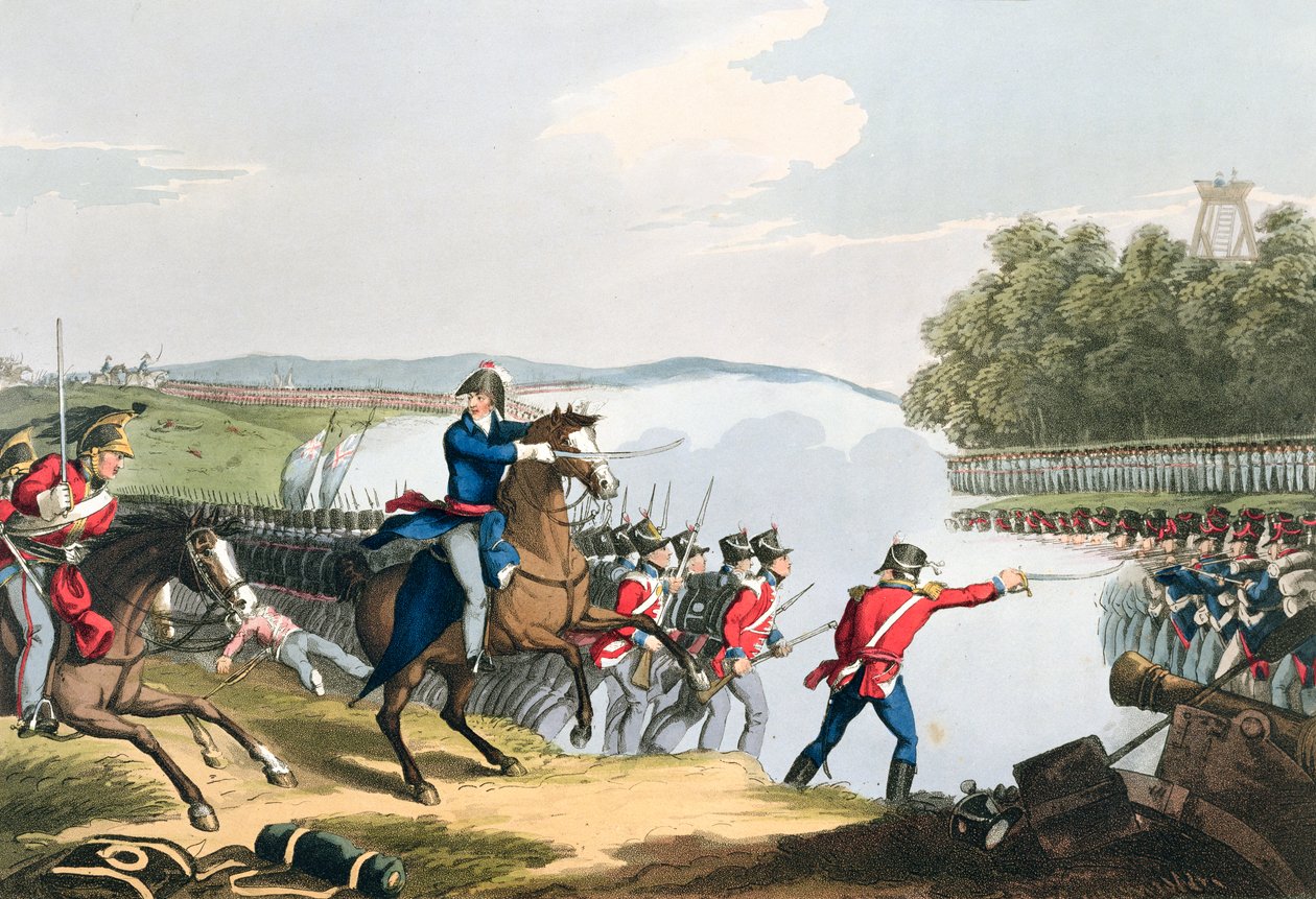 A Batalha de Waterloo Decidida pelo Duque de Wellington