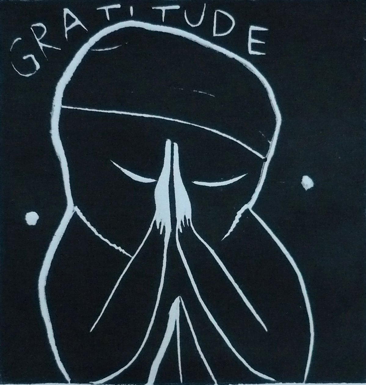 gratidão, 2005 (linoprint) de Matthew Hilton