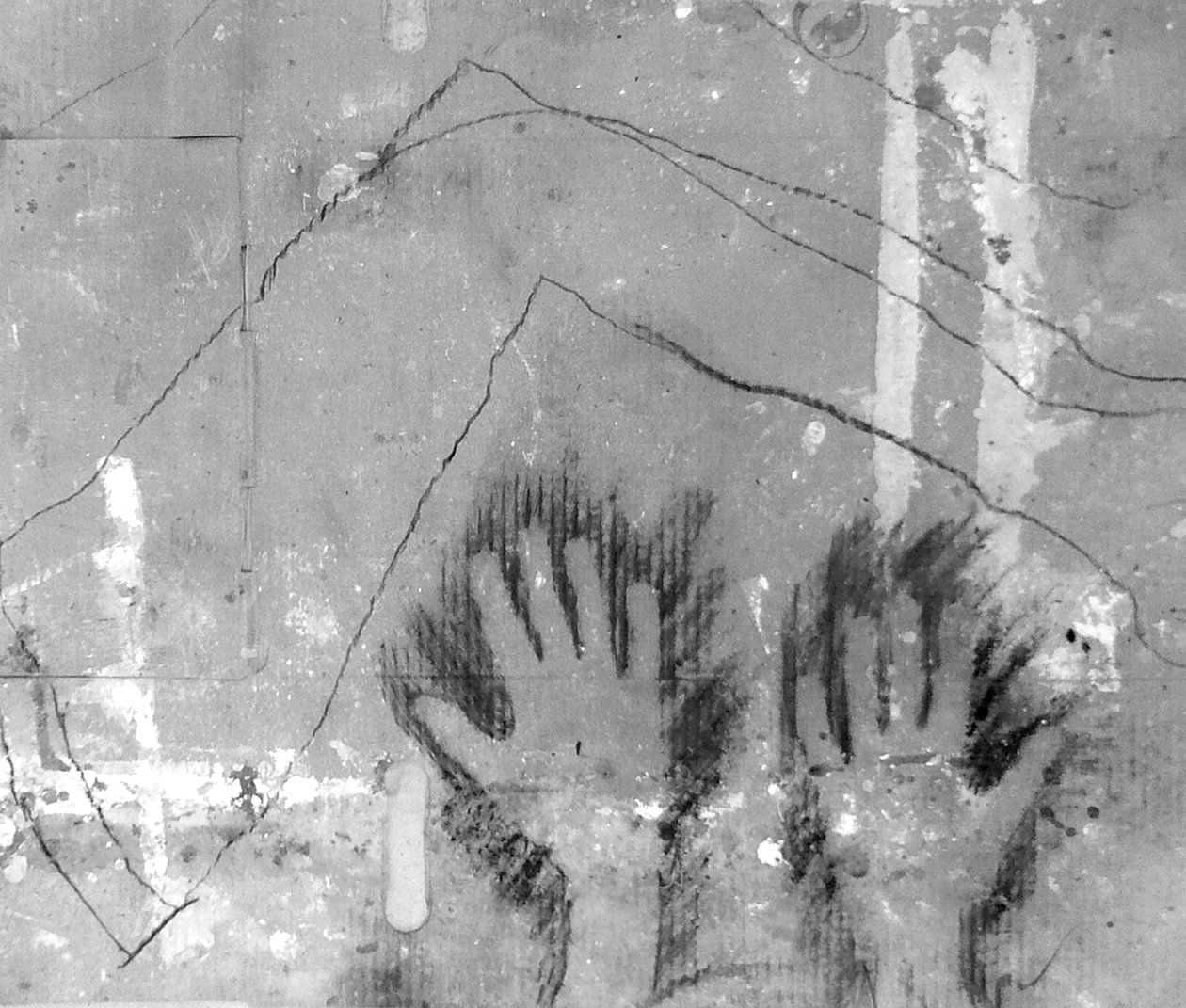 mãos, 2011 (técnica mista) de Matthew Hilton