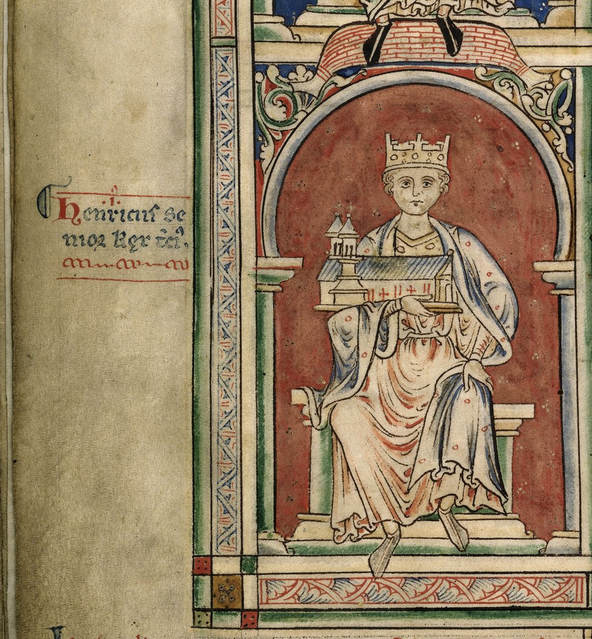 Henrique I da Inglaterra Do Historia Anglorum, Chronica majora de Matthew Paris