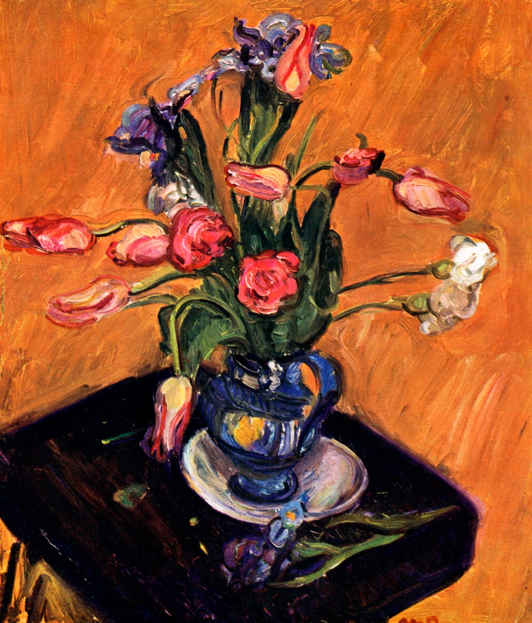Tulipa e íris, 1929 de Matthew Smith