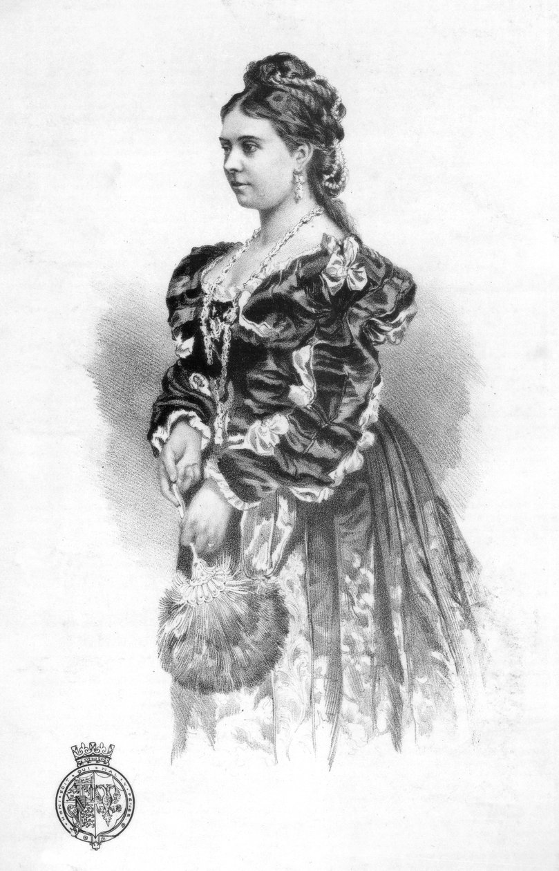 A princesa da Alemanha, 1877 de Matthews and Son