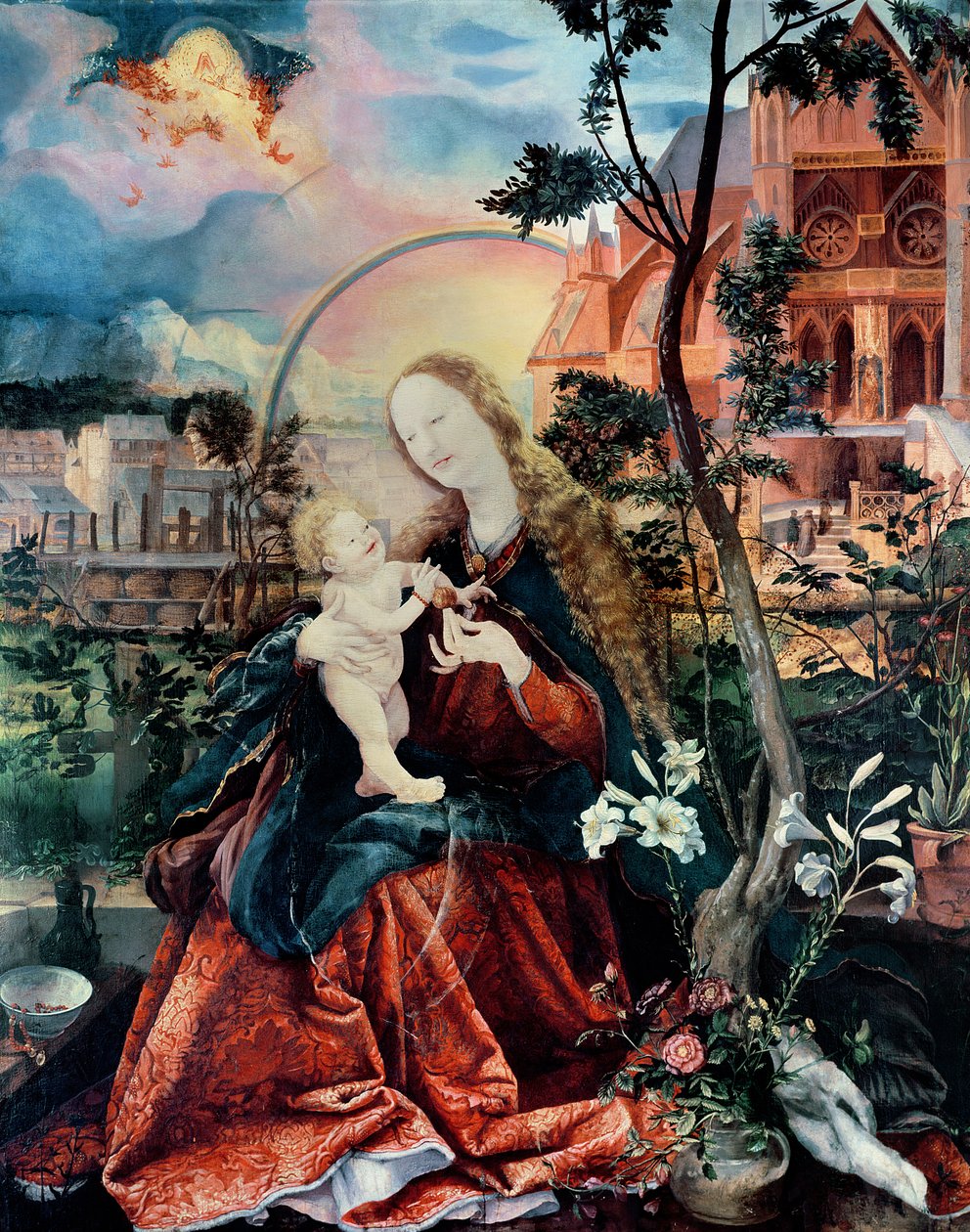 A Madonna Stuppach, 1518 de Matthias Grünewald