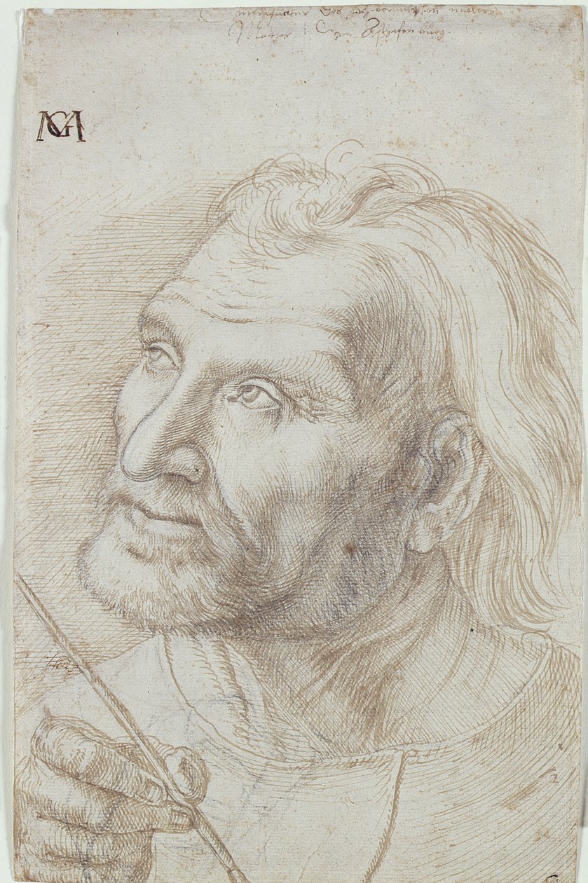 Cópia do Erlanger Self Portrait de Matthias after Gruenewald