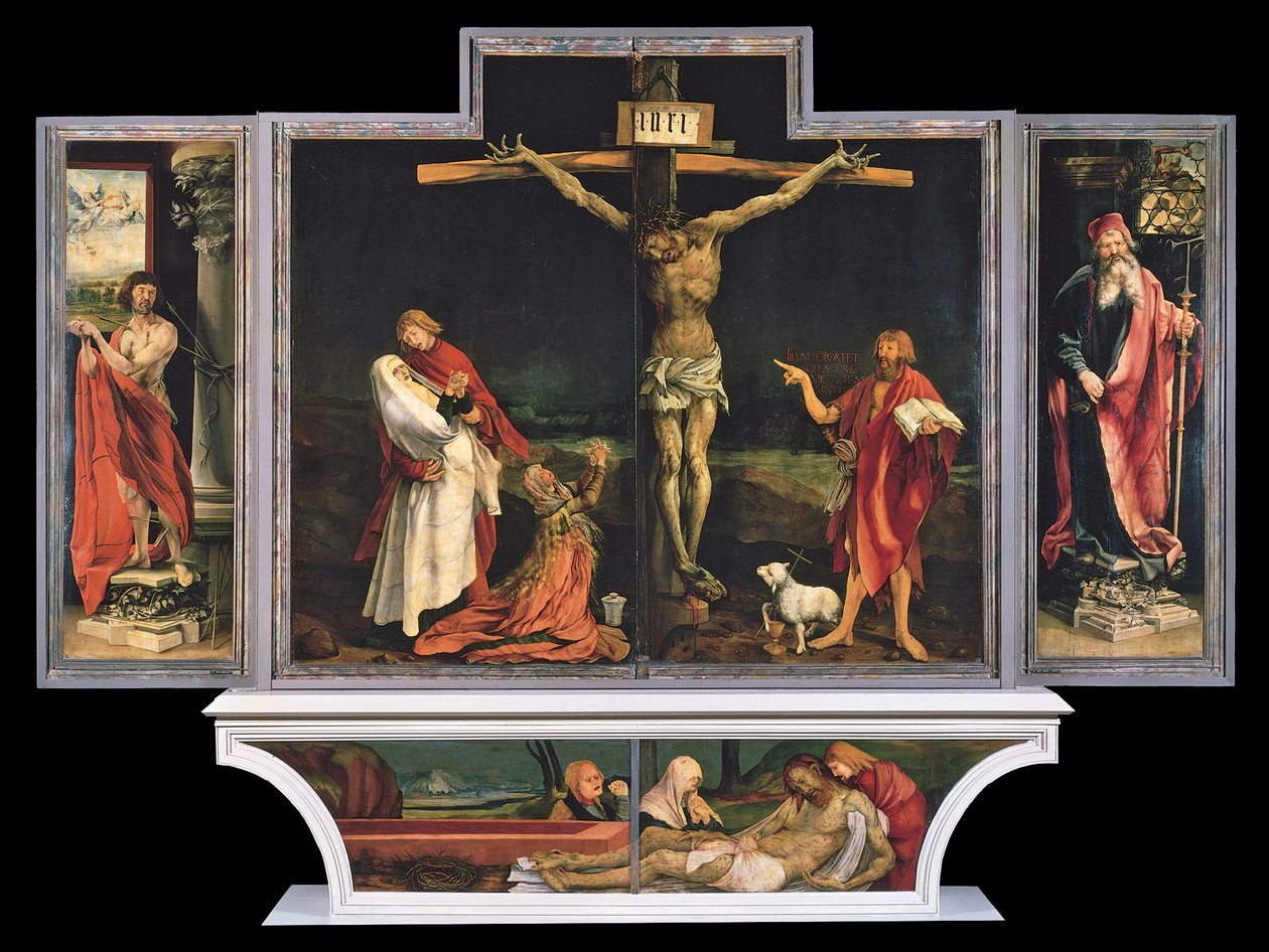 Altar Peça de Isenheim de Matthias Grünewald