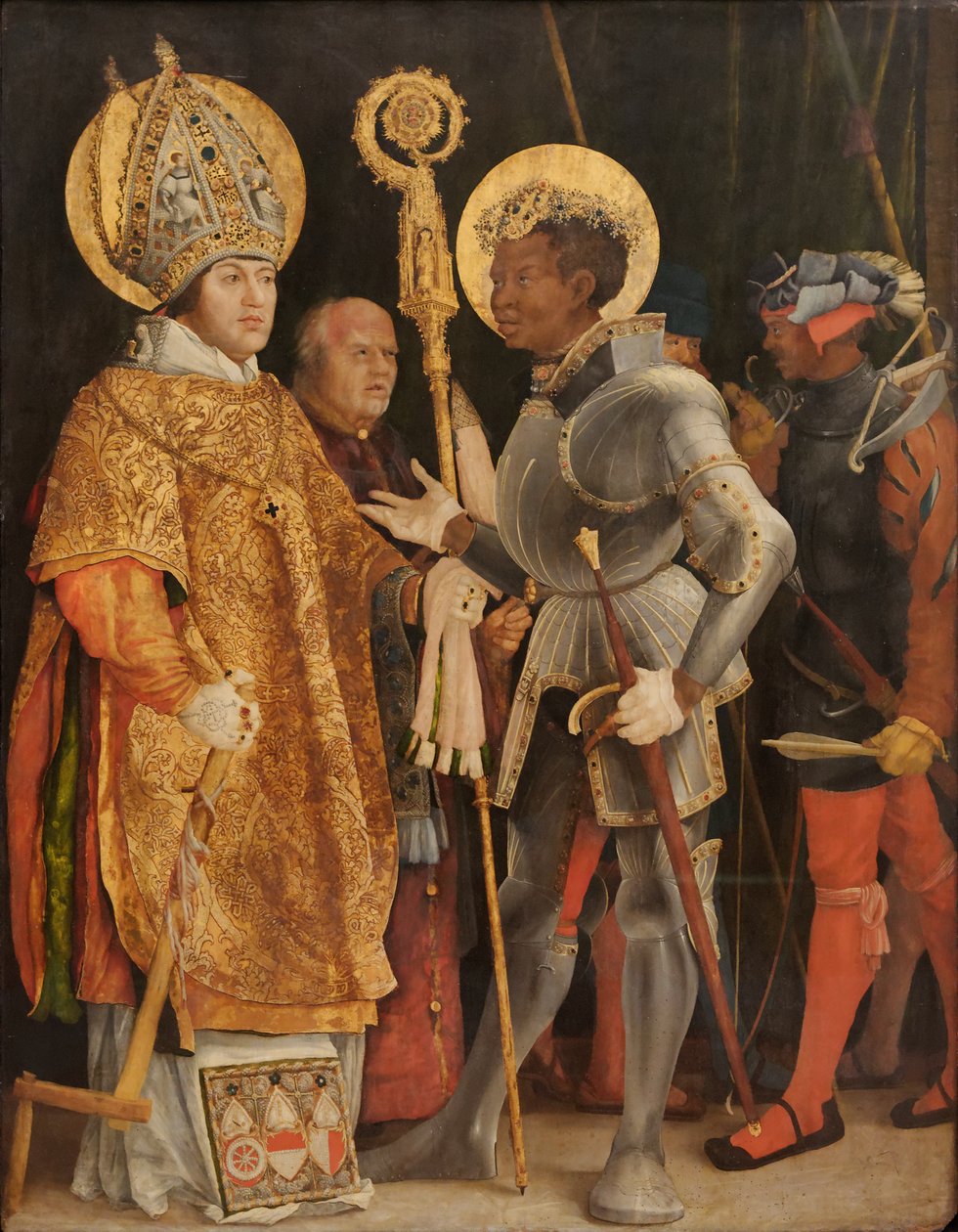 Encontro de São Erasmo e São Maurício de Matthias Grünewald