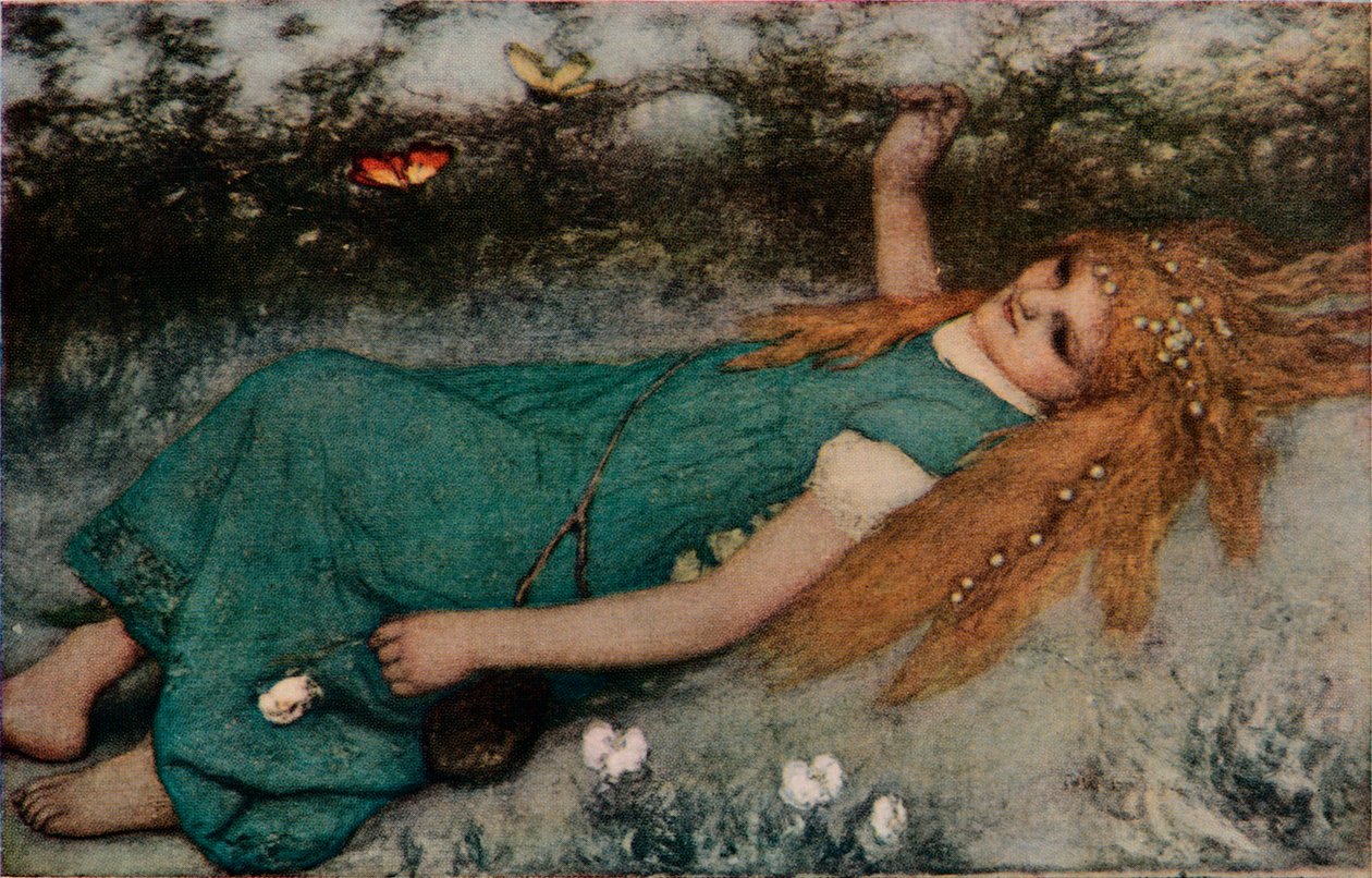 "Butterflies", c1900.   de Matthias Marris