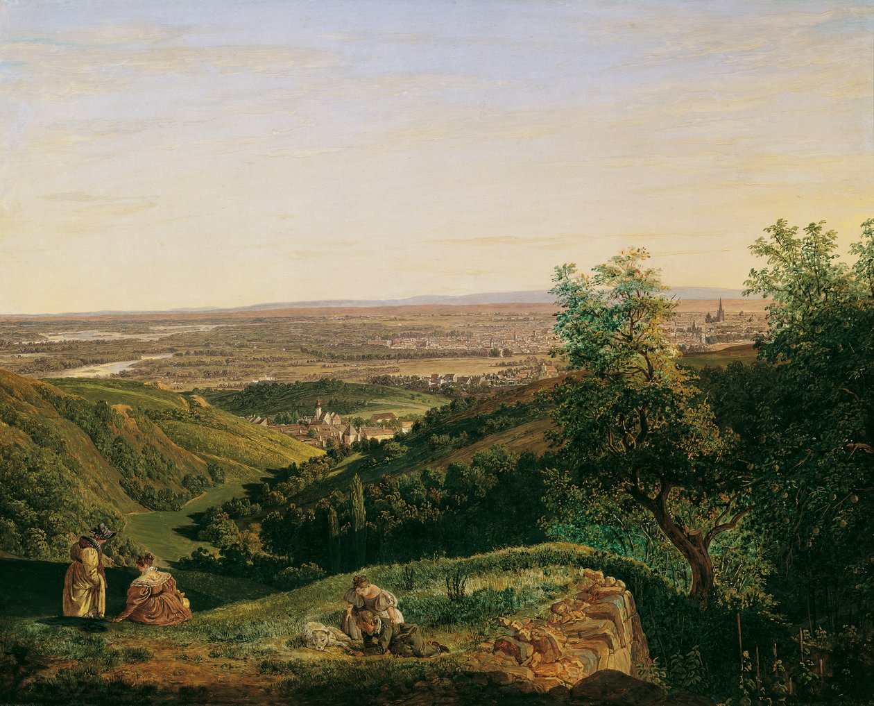 Vista de Viena de Krapfenwaldl de Matthias Rudolf Toma