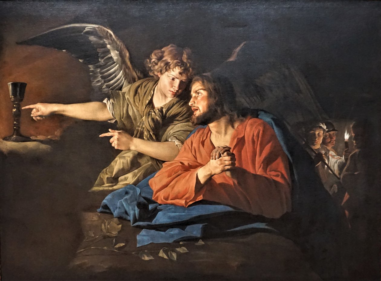 Cristo no Monte das Oliveiras de Matthias Stom