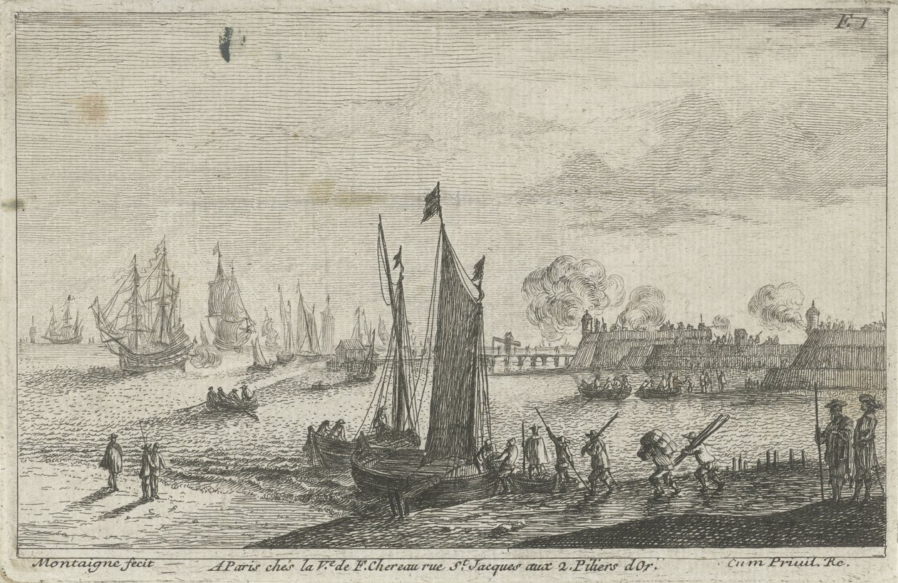 Carregando um navio de Matthieu van Plattenberg