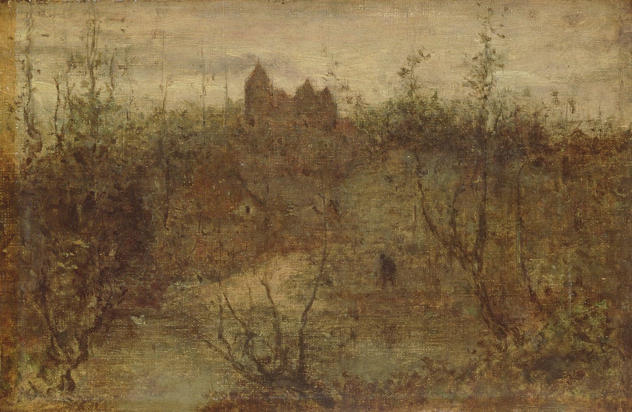 O Castelo Encantado, c.1887 de Matthijs Maris