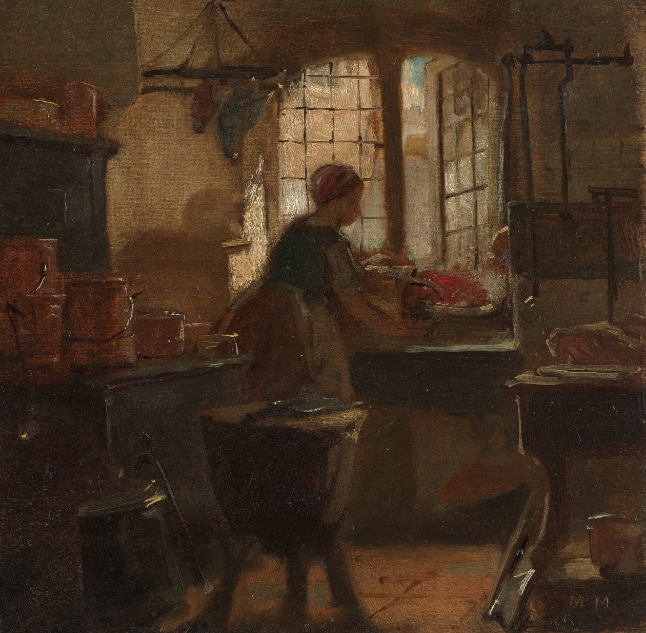 Cozinha de Matthijs Maris