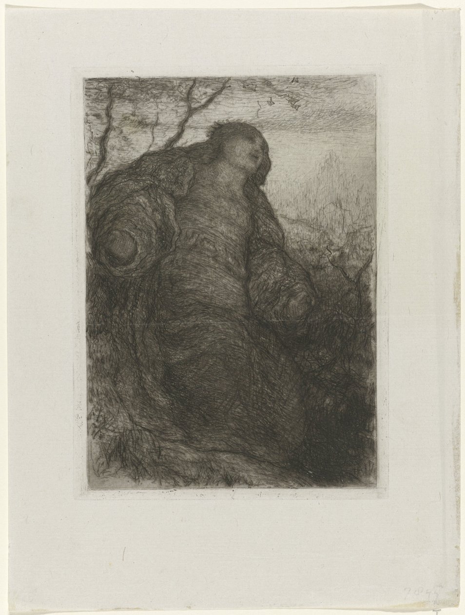 Mulher debaixo de uma árvore
A Senhora de Shalott de Matthijs Maris
