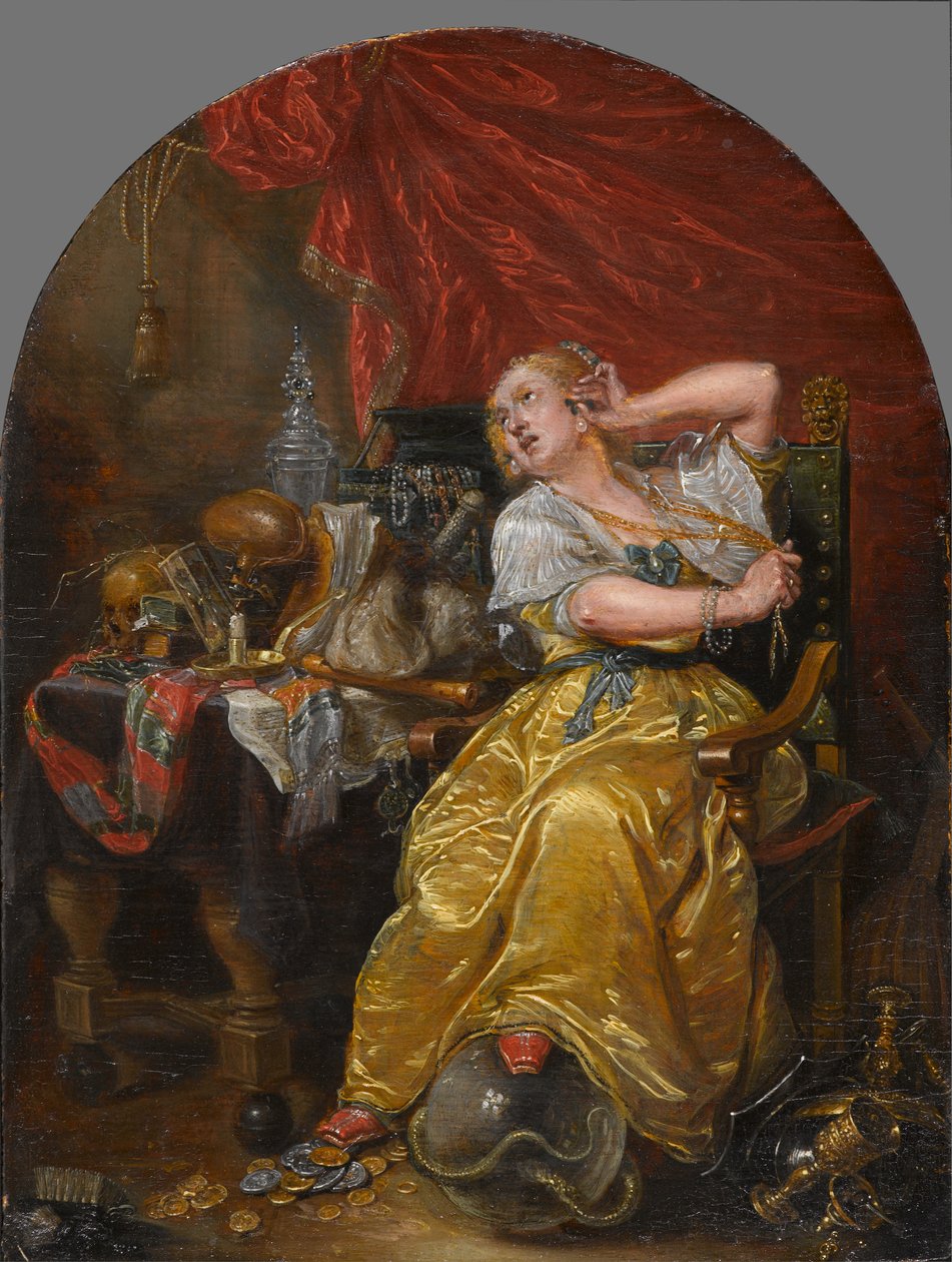 Uma alegoria da vaidade de Matthijs van den Bergh