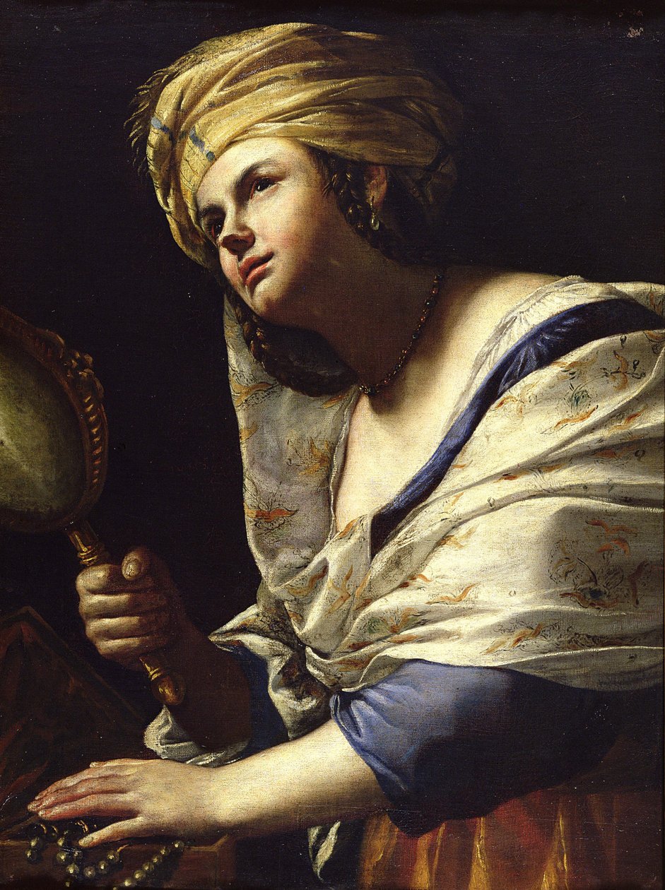 Vaidade, c.1650-70 de Mattia Preti
