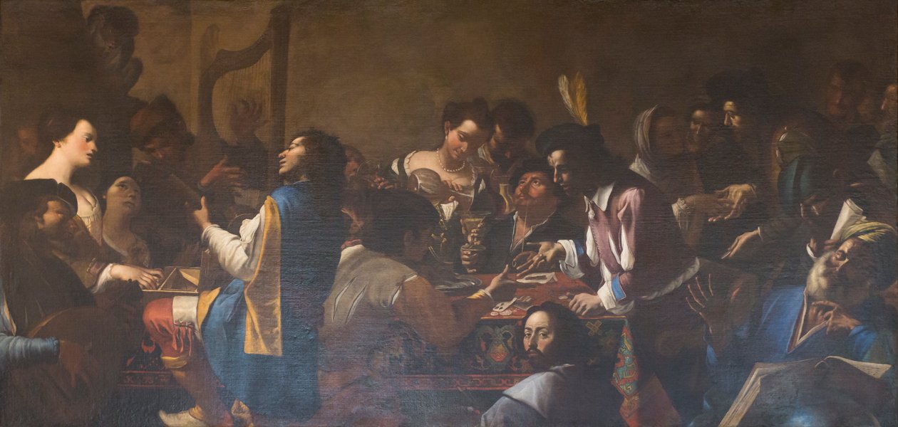 Alegoria dos cinco sentidos de Mattia (1613 99) Preti