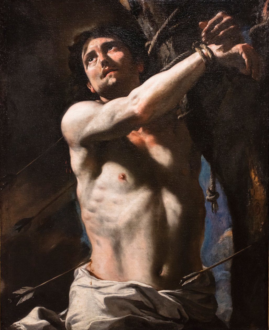 São Sebastião, ca. 1650-1652 (óleo sobre tela) de Mattia (1613-99) Preti