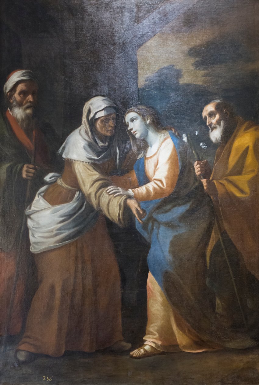 Visitação de Mattia (1613 99) (attr.to) Preti