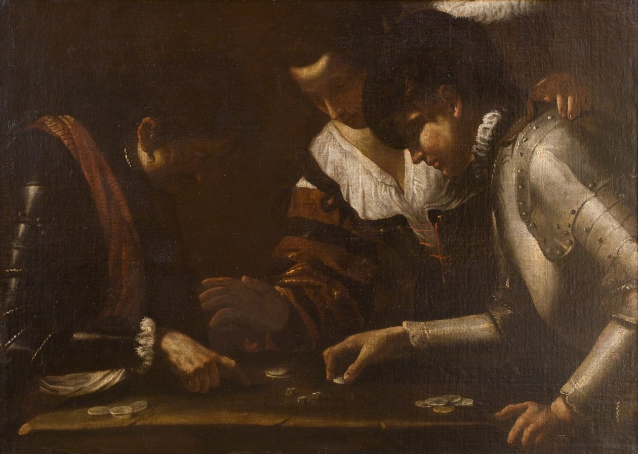 Jogadores de dados de Mattia Preti