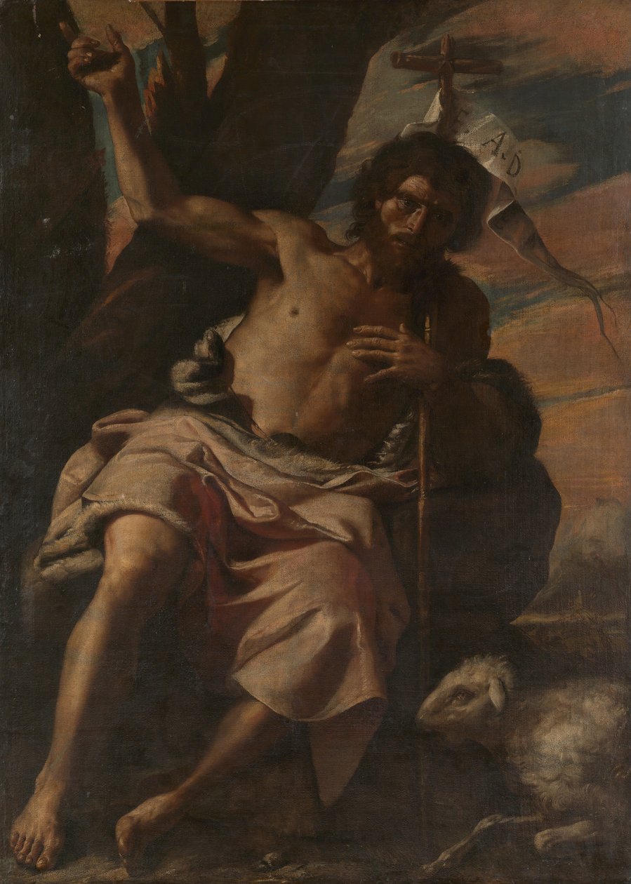 Pregação de São João Batista, ca. 1650 de Mattia Preti