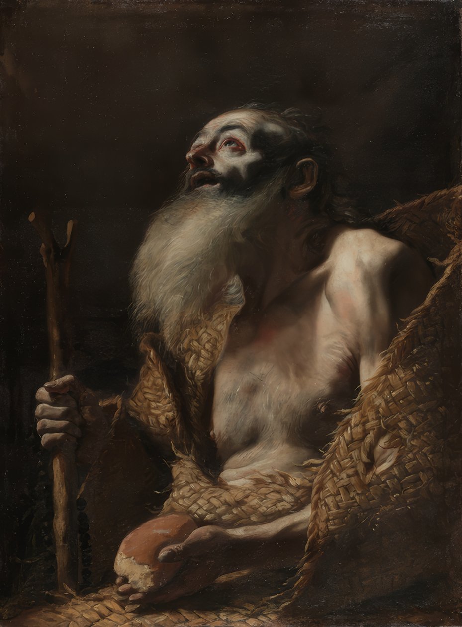 São Paulo Eremita de Mattia Preti