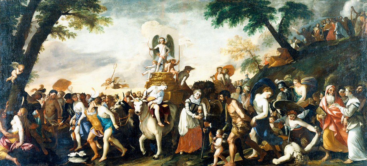 O triunfo do amor, de Mattia Preti