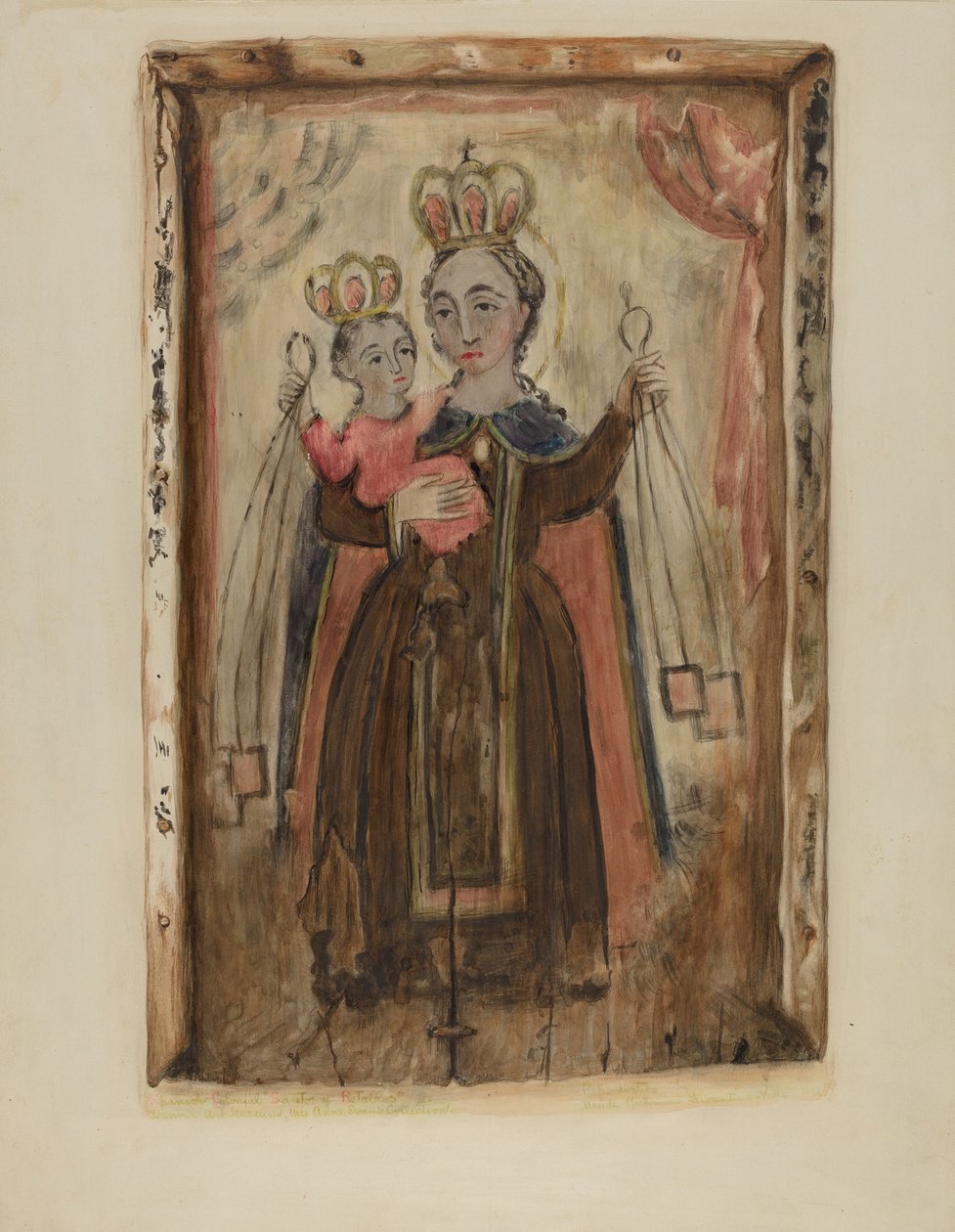 Retábulo (Nossa Senhora do Carmo) de Maude Valle