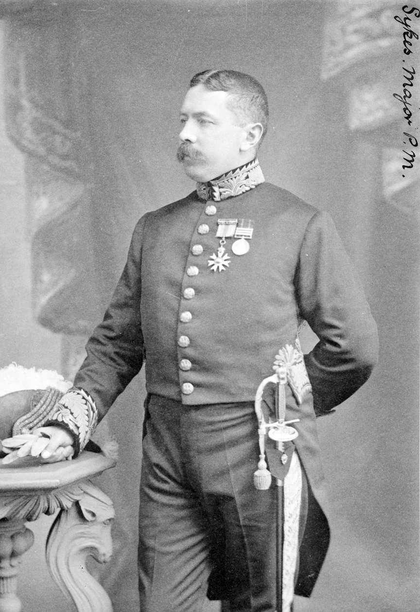 O Brigadeiro-General Sir Percy Molesworth Sykes de Maull and Fox