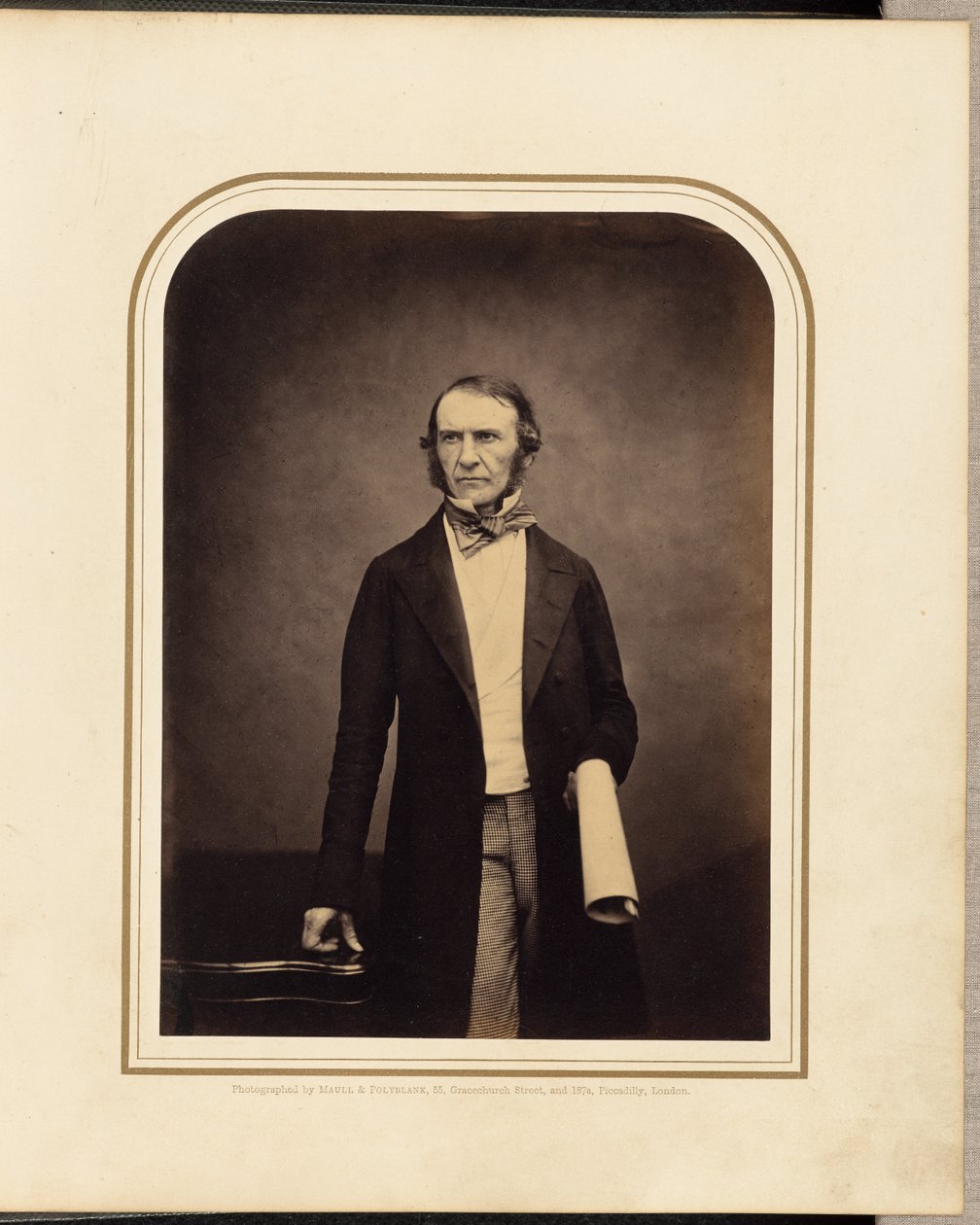 O Exmo. Sr. W. E. Gladstone, Deputado. de Maull and Polyblank