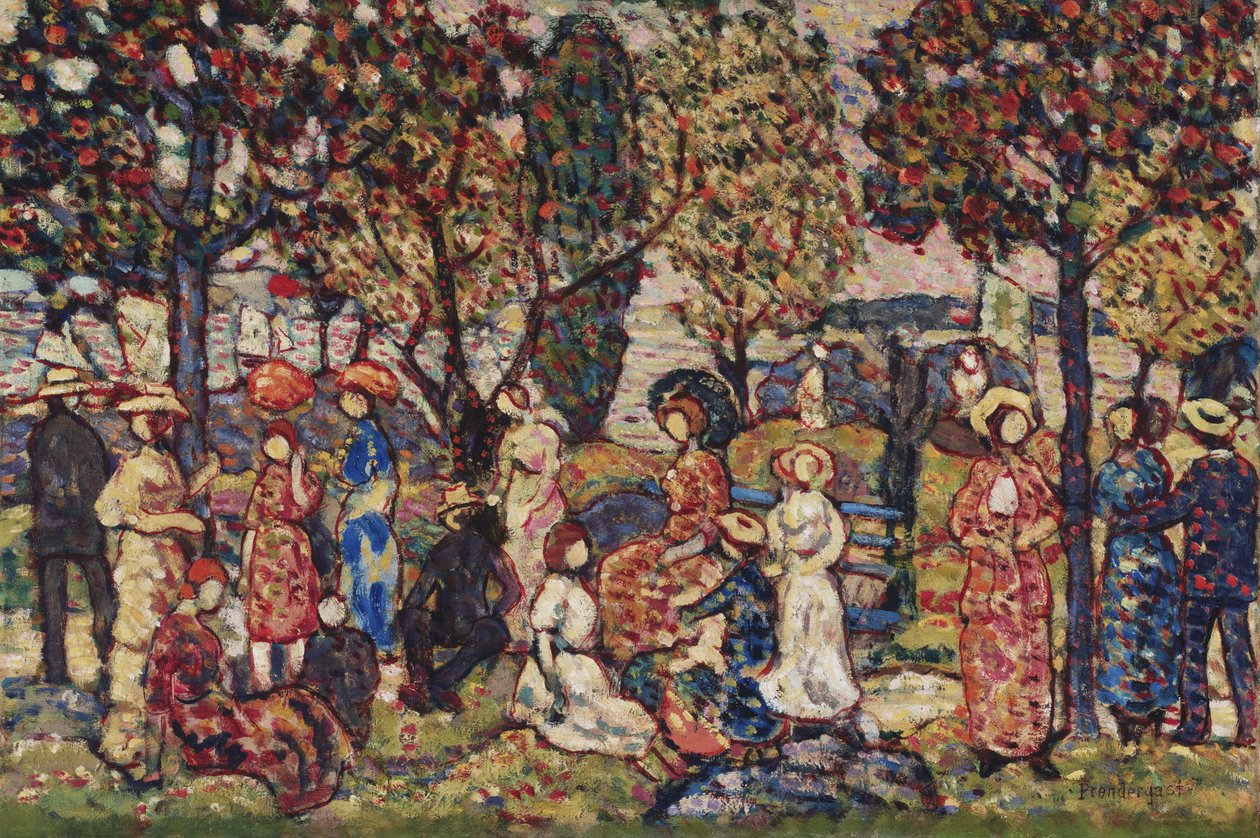 Outono de Maurice Brazil Prendergast