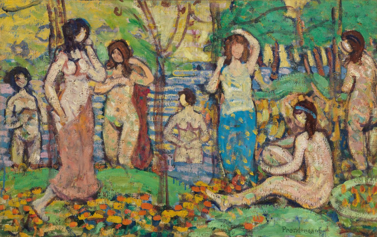 Praia n º 3, c.1913 de Maurice Brazil Prendergast