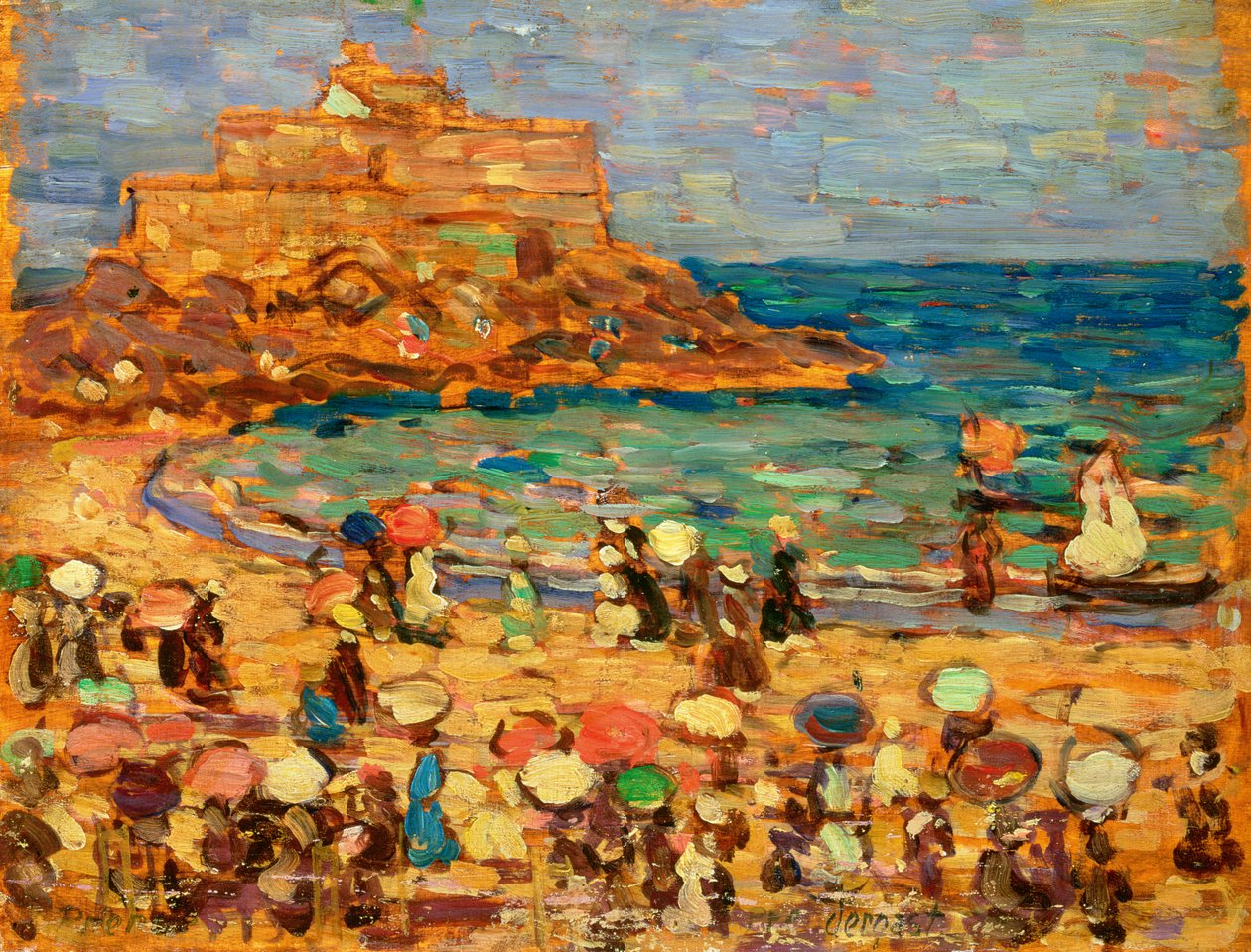 Seascape em St. Malo de Maurice Brazil Prendergast