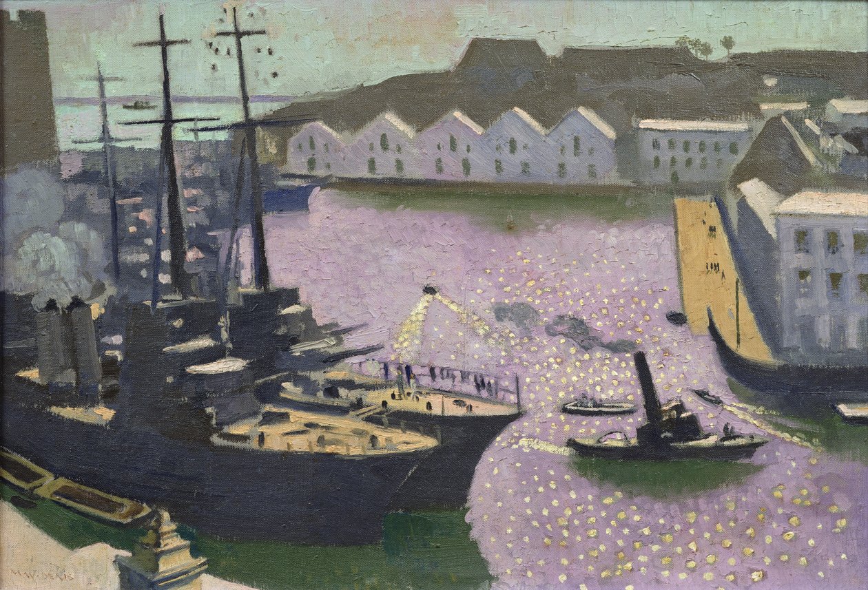 Porto de Brest, c.1932 de Maurice Denis