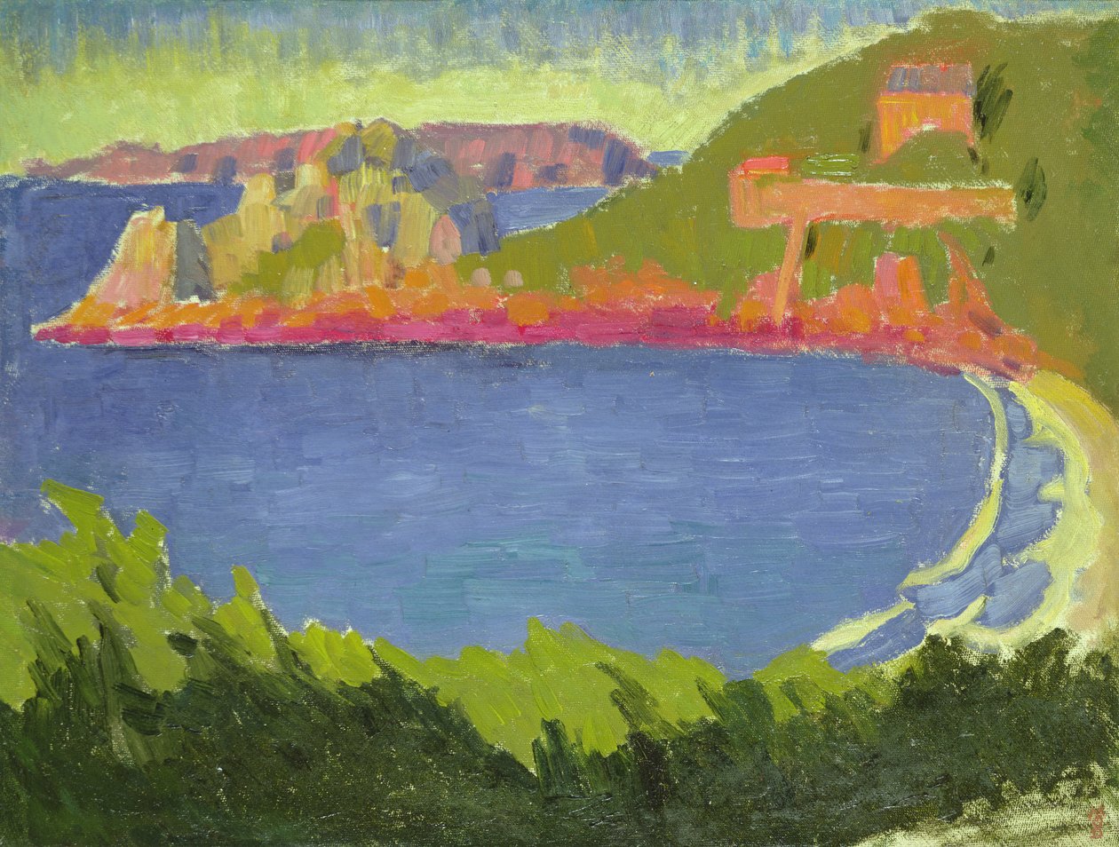 Maré alta à noite em Trestrignel, c.1910 de Maurice Denis