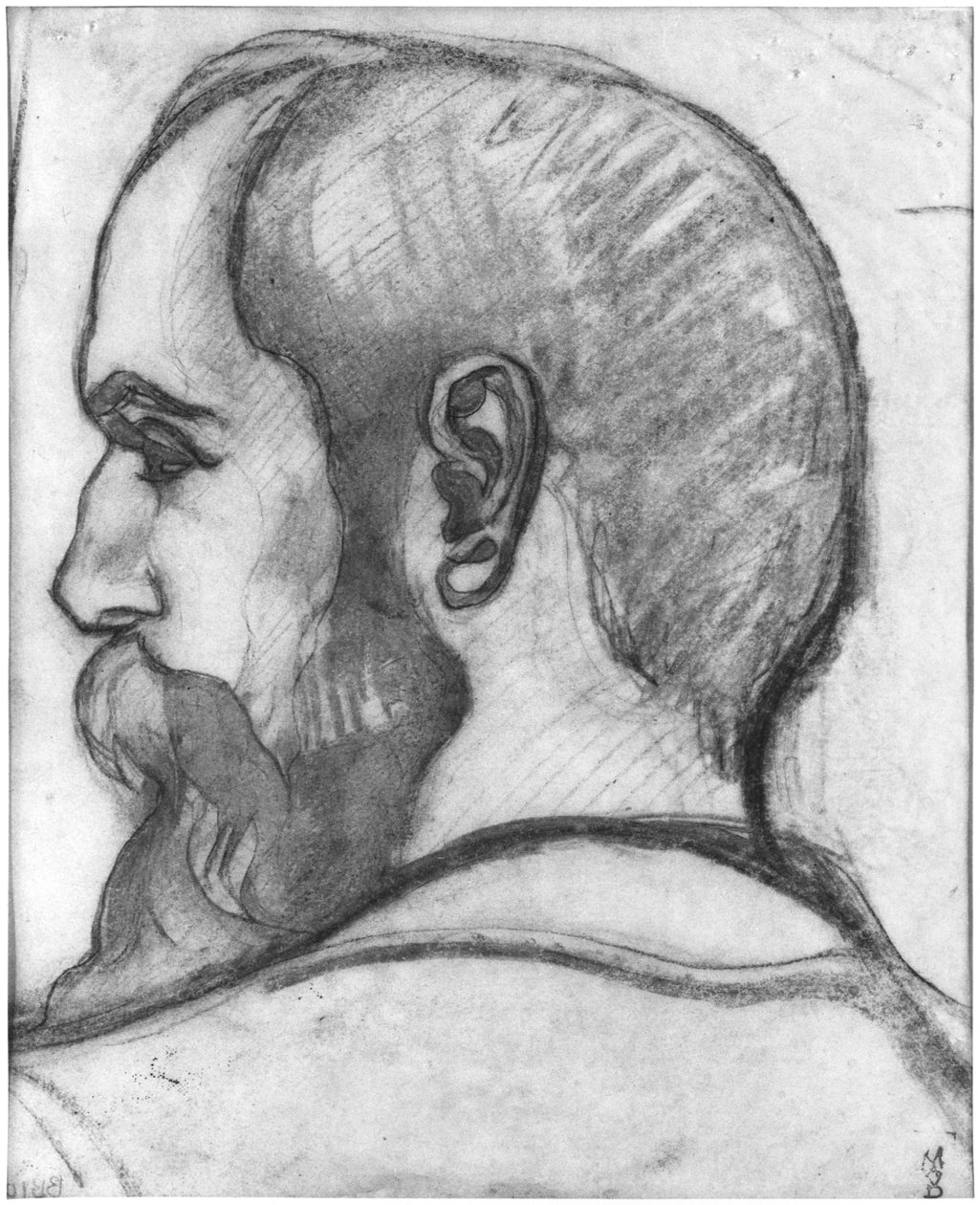 Ker Xavier Roussel (1867-1944) 1899 (carvão) de Maurice Denis