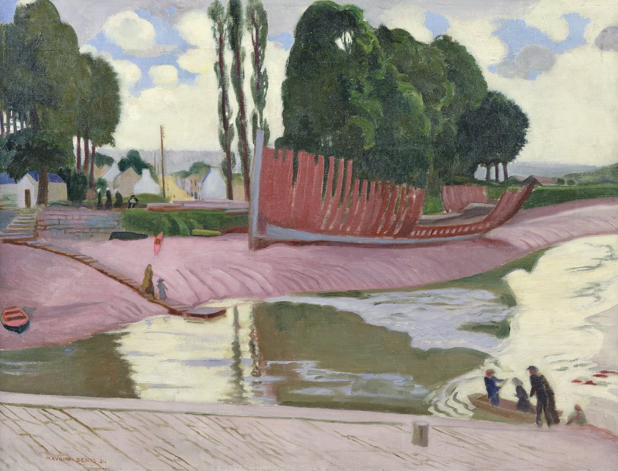 Rio Landerneau, 1924 de Maurice Denis