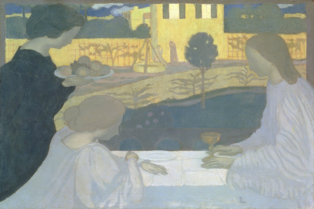 Marta e Maria, 1896 (ver 183457) de Maurice Denis