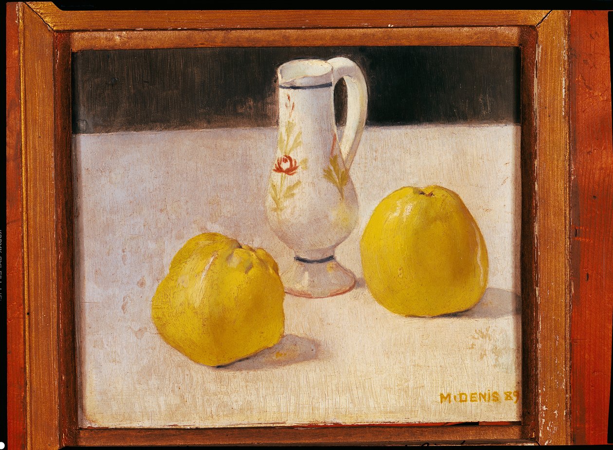Ainda vida com maçãs, 1889 de Maurice Denis