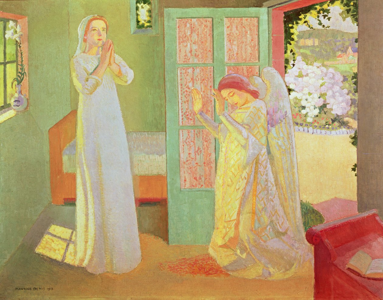 A Anunciação, 1913 de Maurice Denis