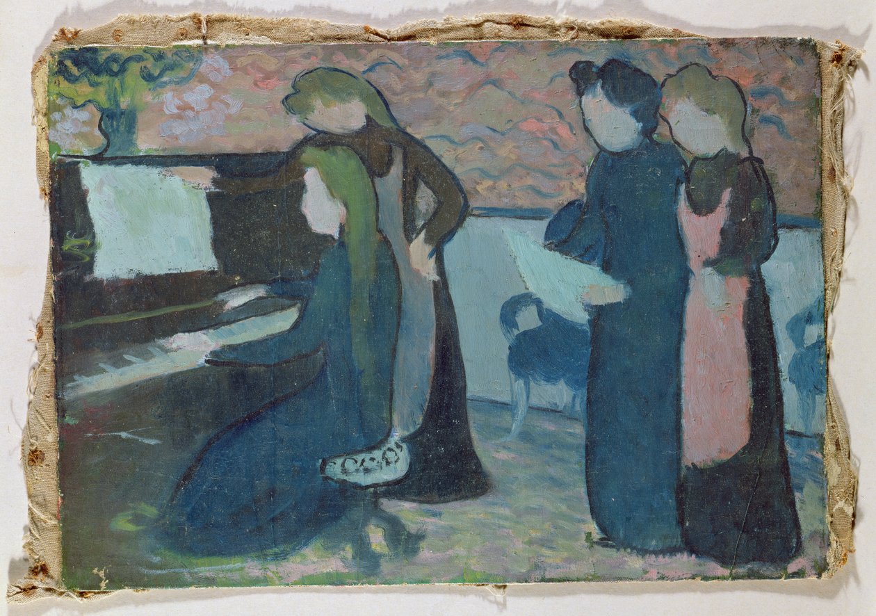 Os músicos, c.1892 de Maurice Denis