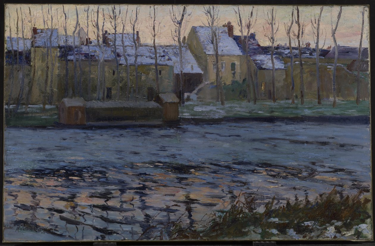 Moret, Inverno, 1895 de Maurice Galbraith Cullen