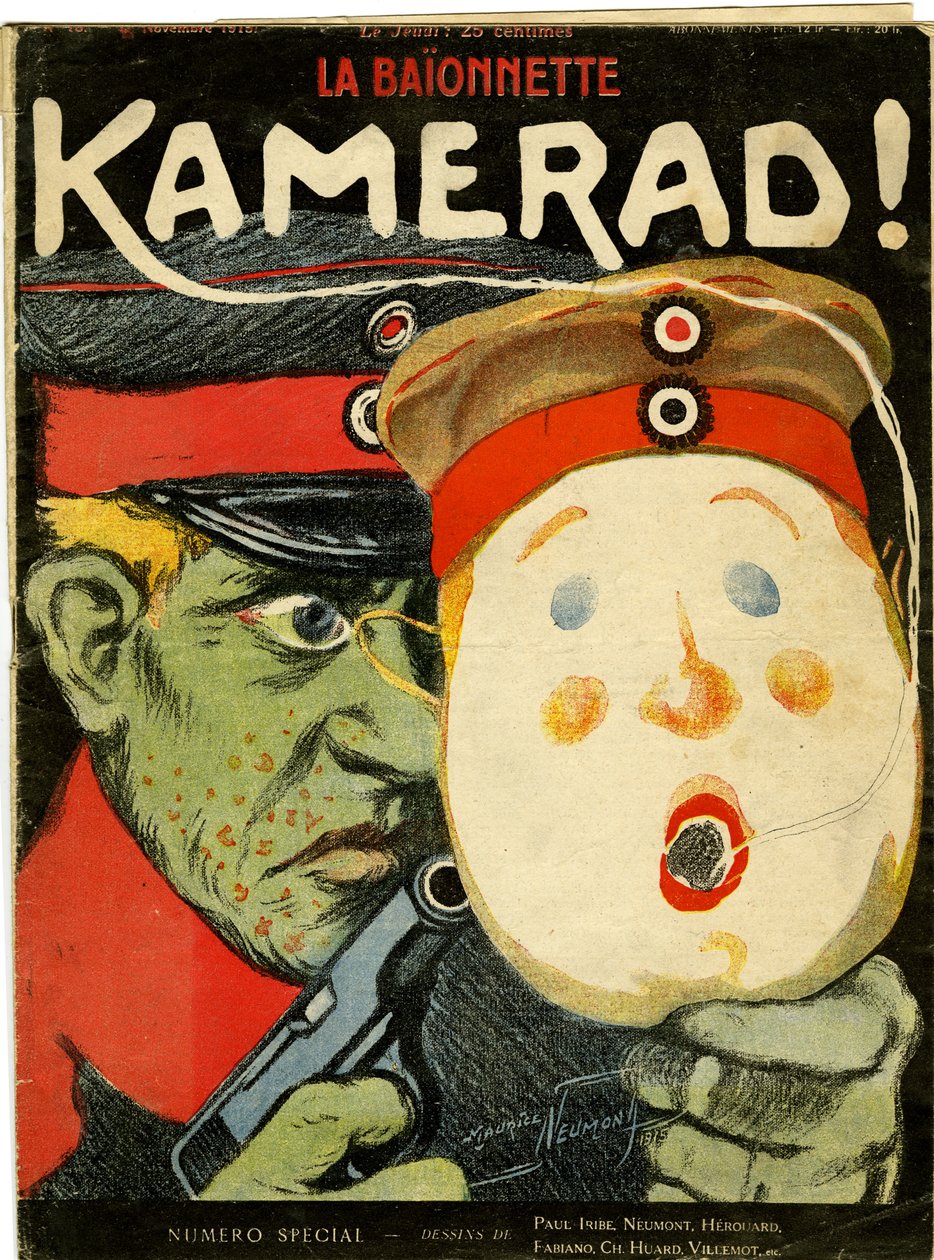 Kamerad !, de uma edição especial de "La Baionnette", no.18, 4 de novembro de 1915 de Maurice Louis Henri Neumont