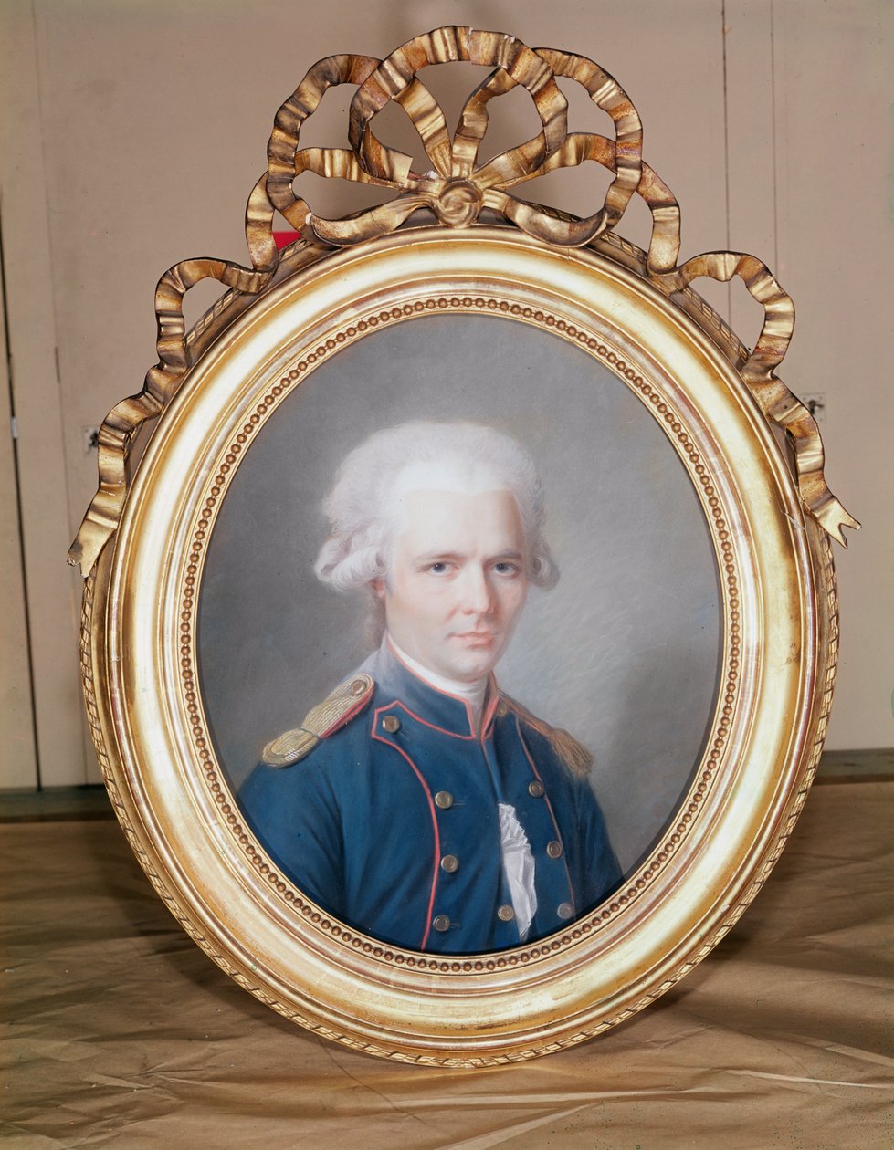 General Pierre Choderlos de Laclos (1741-1803) (pastel sobre papel) de Maurice Quentin de La Tour