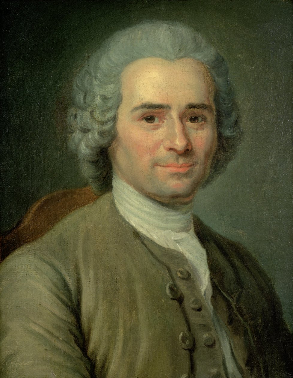 Jean-Jacques Rousseau (1712-78) de Maurice Quentin de La Tour