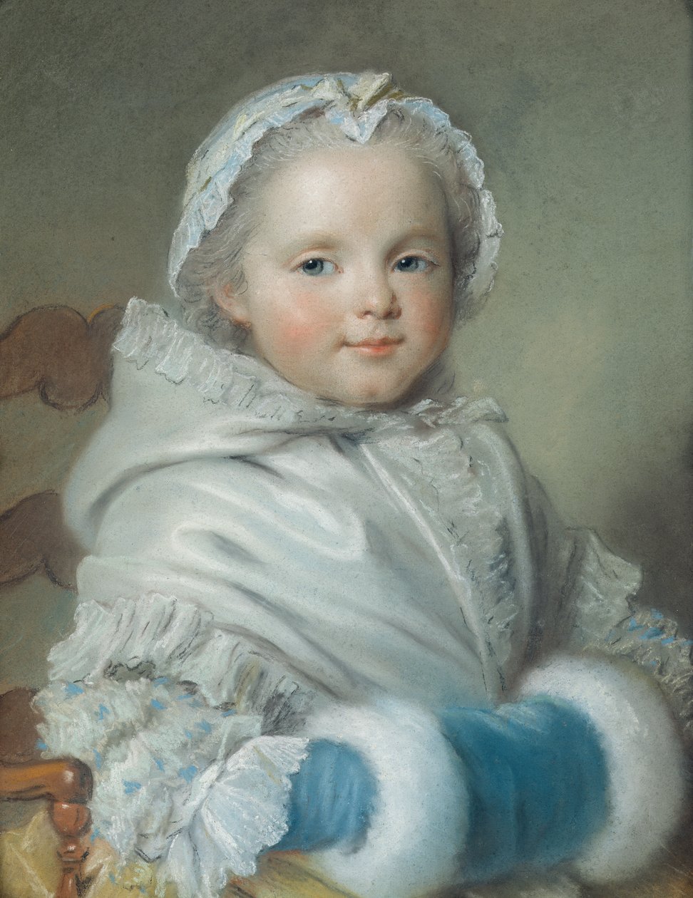 Nicole Ricard (pastel) de Maurice Quentin de La Tour